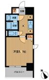プライムアーバン門前仲町の間取り画像