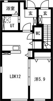 ルピナスの間取り画像