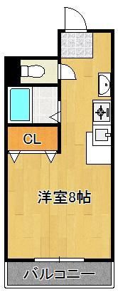 メイゾン足原の間取り画像