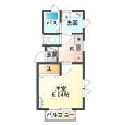 ラメゾンフローリの間取り画像