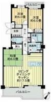 ライオンズガーデンヒルズ富士見台壱番館の間取り画像