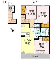 プレシャス・ハートランド西小松川Ⅱ A棟の間取り画像