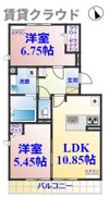 D-roomちはら台Eの間取り画像