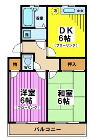 サンハイム新富の間取り画像