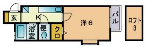 コーポ里海の間取り画像