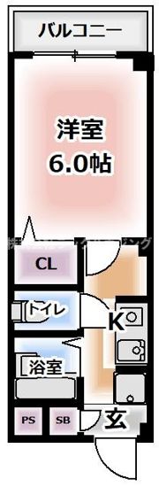 キリンハイツ信和の間取り画像