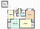 蜂谷一郎住宅 中棟の間取り画像