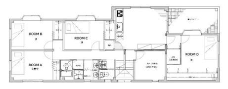 Clan（シェアハウス）の間取り画像