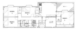 Clan（シェアハウス）の間取り画像