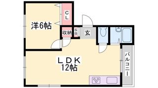 ボシュケ六甲の間取り画像