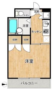 JLBグランエクリュ武蔵小金井の間取り画像