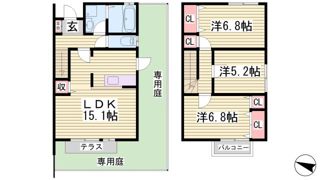 シャルマンヒルズ・イーストの間取り画像