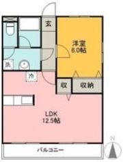 ボヌールの間取り画像