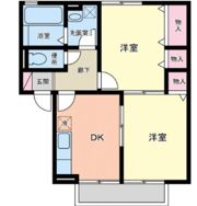 セジュールシフォンA棟の間取り画像