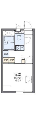 レオパレスエスポワールの間取り画像
