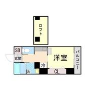 スロープイースタン大内の間取り画像