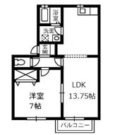 サニープレインAの間取り画像
