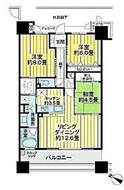 サーパスシティ福山駅前の間取り画像