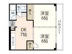 ラヴェール西川口の間取り画像