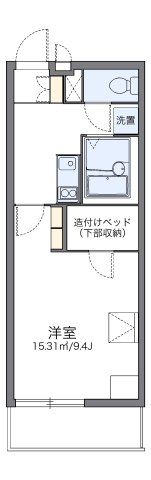 レオパレスマドンナ Ⅱの間取り画像
