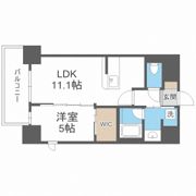 esteOeste難波元町の間取り画像