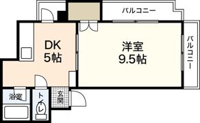 サンシャイン高橋の間取り画像