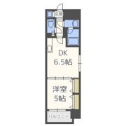 レジディア京町堀の間取り画像