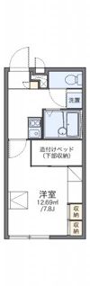 レオパレス槙Ⅱの間取り画像
