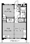 ビレッジハウス向台タワー1号棟の間取り画像