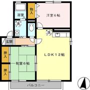 エストハウス Cの間取り画像