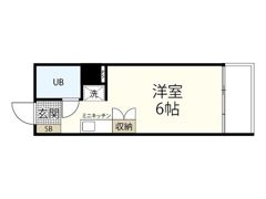 ロイヤル比治山の間取り画像