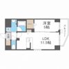 ルアナ北梅田の間取り画像