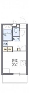 レオパレスクレール川崎の間取り画像