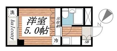 SIRIUS相之川の間取り画像