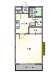 アークヒルズ西古松の間取り画像