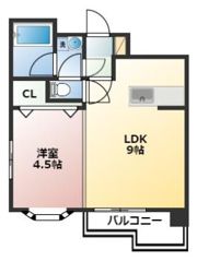 さくらヒルズ樋之口壱番館の間取り画像