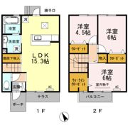 グランツ内浜Aの間取り画像