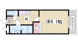 グランドパレス堀越の間取り画像