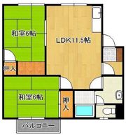 壱刻館の間取り画像