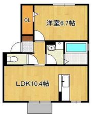 シェルノーブルDの間取り画像
