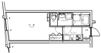 GENOVIA根津の間取り画像