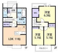 Liberty House(リバティーハウス)の間取り画像