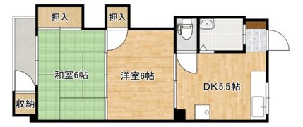 第一津広ビルの間取り画像