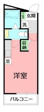 DEN鷹取2の間取り画像