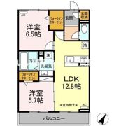 セレーノ小鹿の間取り画像
