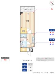 Alivis東瑞江の間取り画像