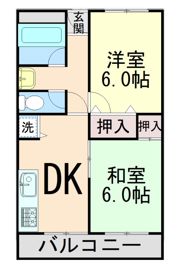 西芦屋グリーンハウスの間取り画像