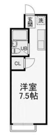 サンハイツ南行徳の間取り画像