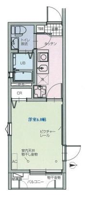 ルクール氷川台の間取り画像