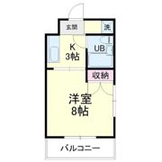 パーシモンの間取り画像